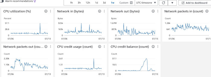 Graphs in AWS