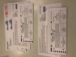 Duplicate ballots in the mail