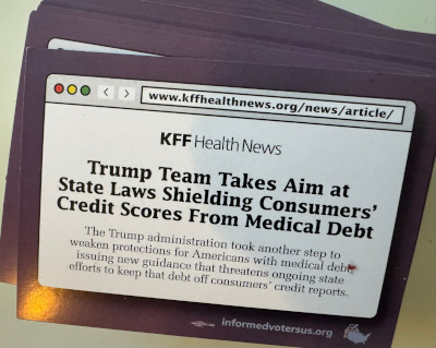 Trump Team Take Aim at State Laws Shielding Consumers Credit Scores from Medical Debt